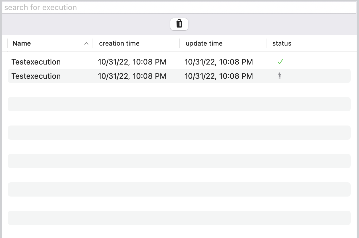 conceptual overview testexecution